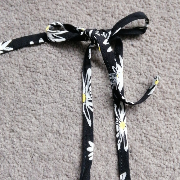 Brand New Floral B&W Dress AU S-M check measurements - Picture 5 of 8